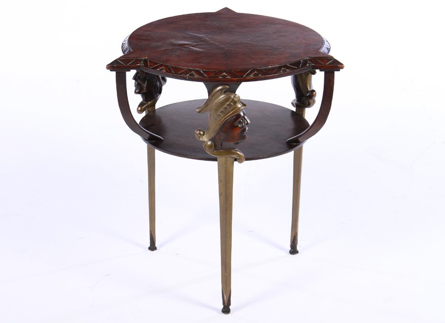 VICTORIAN MAHOGANY OCCASIONAL TABLE C.1890 (1 of 4)