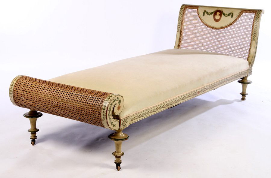 ENGLISH ADAMS STYLE PAINT DECORATION CARVED WOOD (1 of 5)