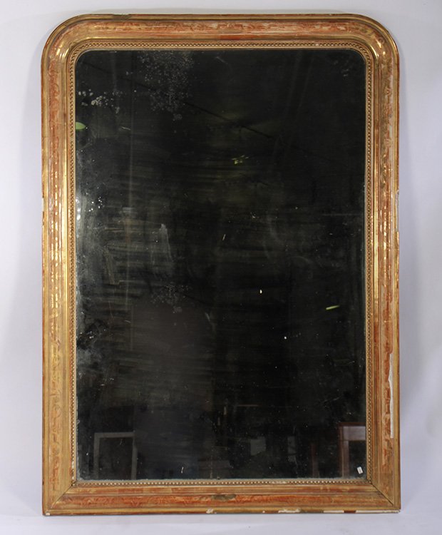 GOLD GILT LOUIS PHILIPPE MIRROR 1870 (1 of 3)