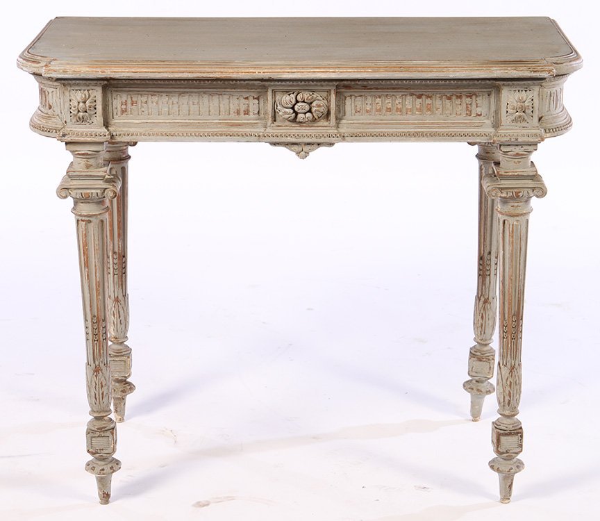 FRENCH LOUIS XVI CONSOLE TABLE C.1900 (1 of 7)