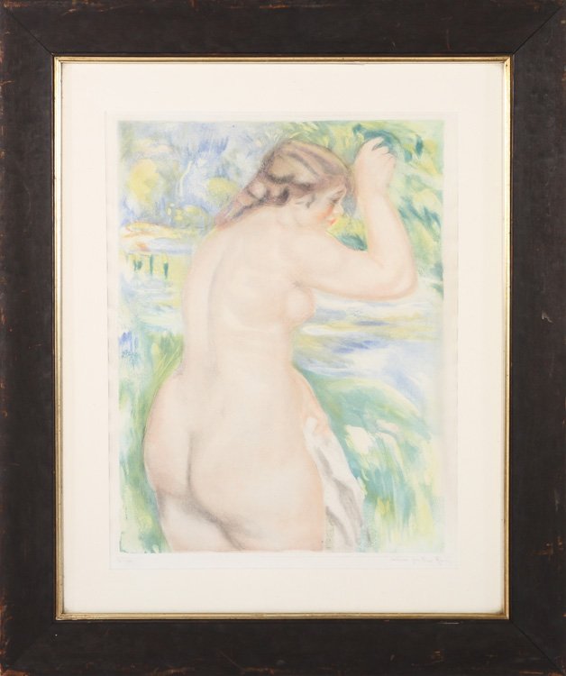 JACQUES VILLON AFTER RENOIR "THE BATHER" C.1923 (1 of 4)