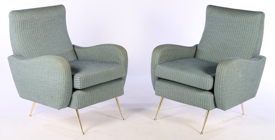 PAIR ITALIAN MID CENTURY MARCO ZANUSO 1960 (1 of 5)