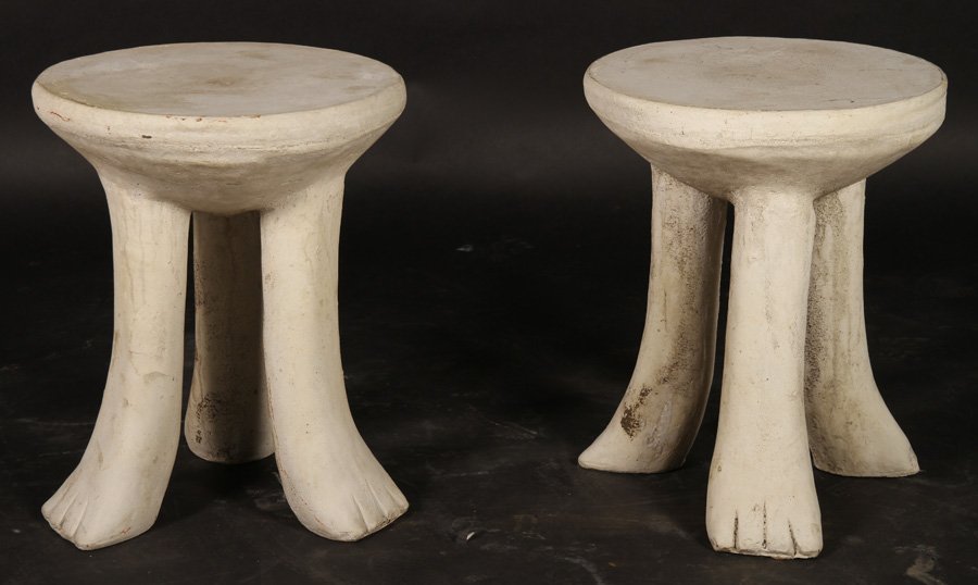 PR CAST STONE SIDE TABLES MANNER JOHN DICKINSON (1 of 4)