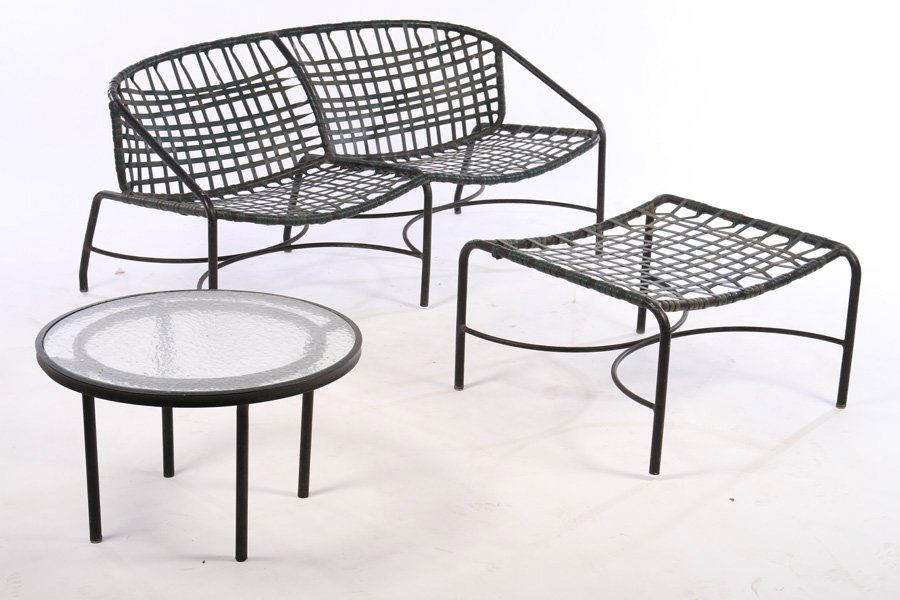 3 PC LOT BROWN JORDAN GARDEN FURNITURE (1 of 6)