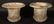 PAIR 19TH CENT. CARVED MARBLE CAMPANA URNS