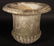 PAIR 19TH CENT. CARVED MARBLE CAMPANA URNS - 2