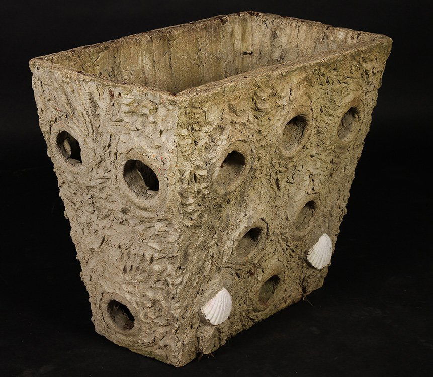 CAST STONE GARDEN PLANTER STRAWBERRY POT (1 of 4)