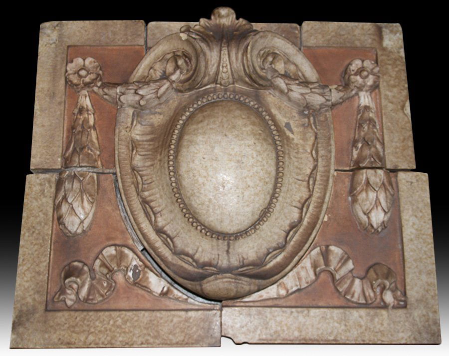MULTI PIECE TERRACOTTA FRIEZE 1910 (1 of 4)
