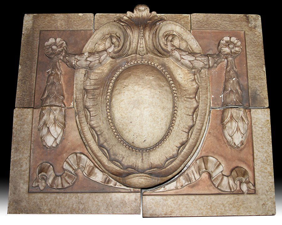 MULTI PIECE TERRACOTTA FRIEZE 1910 (1 of 4)