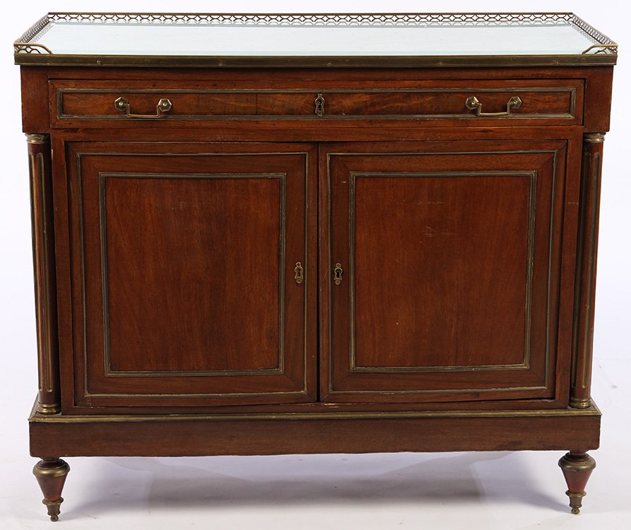 LATE 19TH C. FRENCH DIRECTOIRE STYLE SERVER (1 of 6)