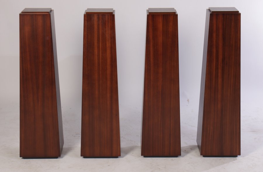SET 4 ART DECO PEDESTALS TAPERED BODIES (1 of 4)