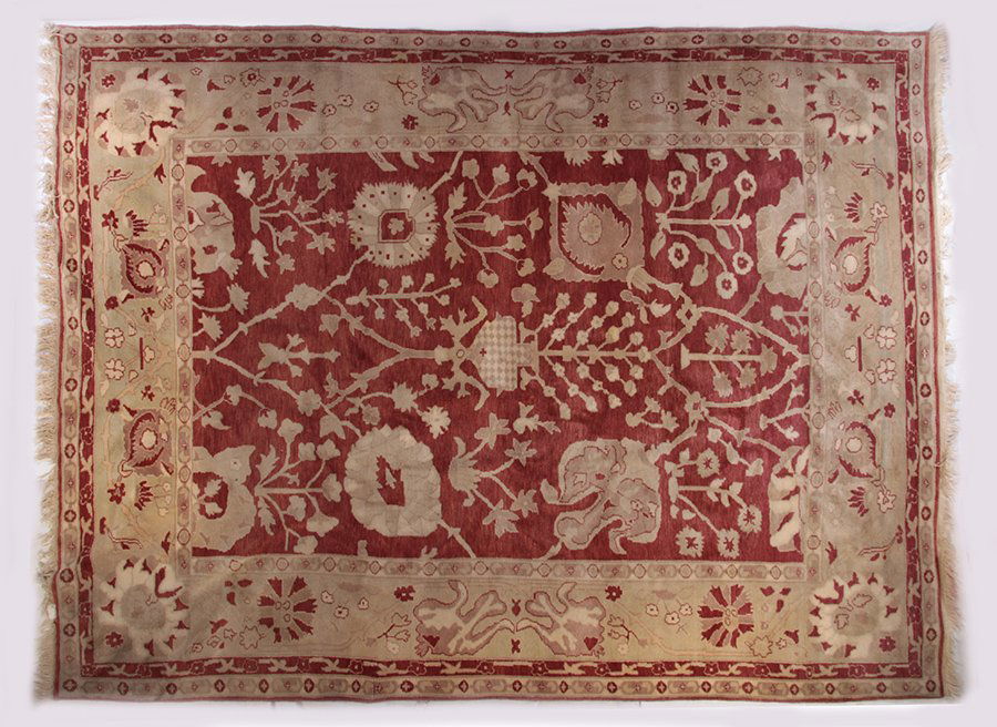 ROOM SIZED ORIENTAL RUG (1 of 4)