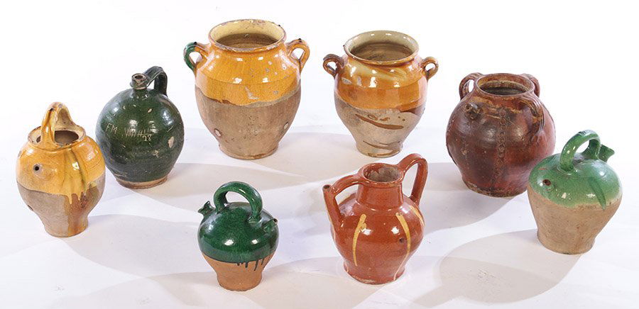 GROUP OF 8 EARLY 20TH CENTURY FRENCH VESSELS (1 of 5)