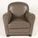 PAIR FRENCH ART DECO LEATHER CLUB CHAIRS 1960 - 3