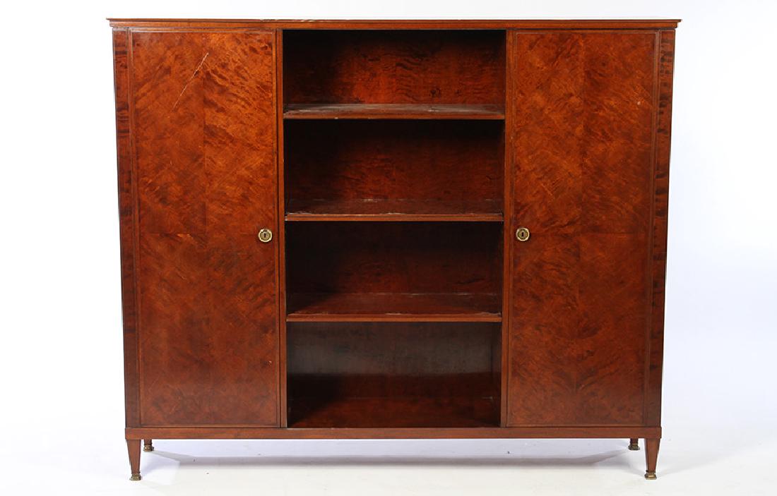 NORDISKA MAHOGANY BOOKCASE 3 SECTIONS C.1940 (1 of 3)