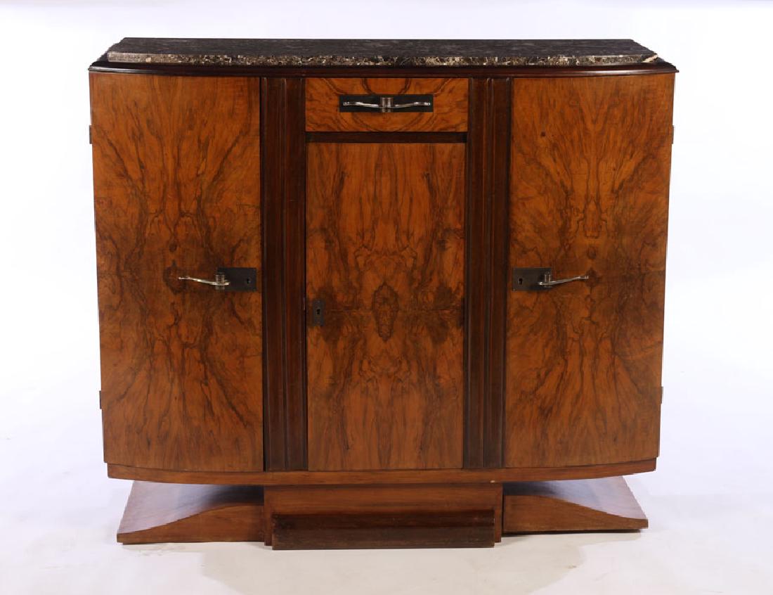 ART DECO CABINET INSET MARBLE TOP 1930 (1 of 6)
