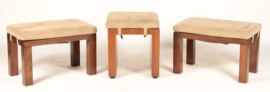 LOT 3 SIMILAR PARSONS STYLE WOOD BENCHES (1 of 6)