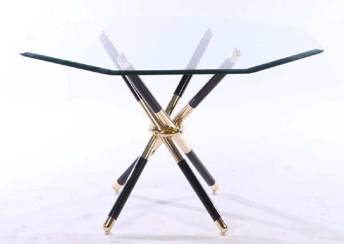 IRON AND BRASS PLATED COLLAPSIBLE TABLE (1 of 4)