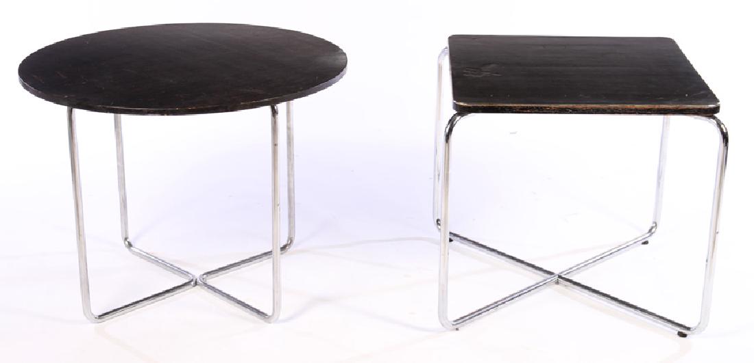 TWO EARLY MARCEL BREUER FOR THONET TABLES (1 of 5)