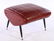 ITALIAN MODERN ARM CHAIR & MATCHING OTTOMAN 1960 - 4