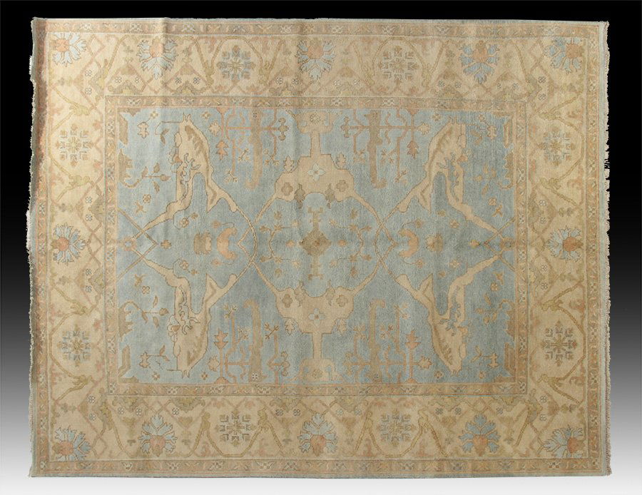 TURKISH ANGORA OUSHAK RUG (1 of 4)