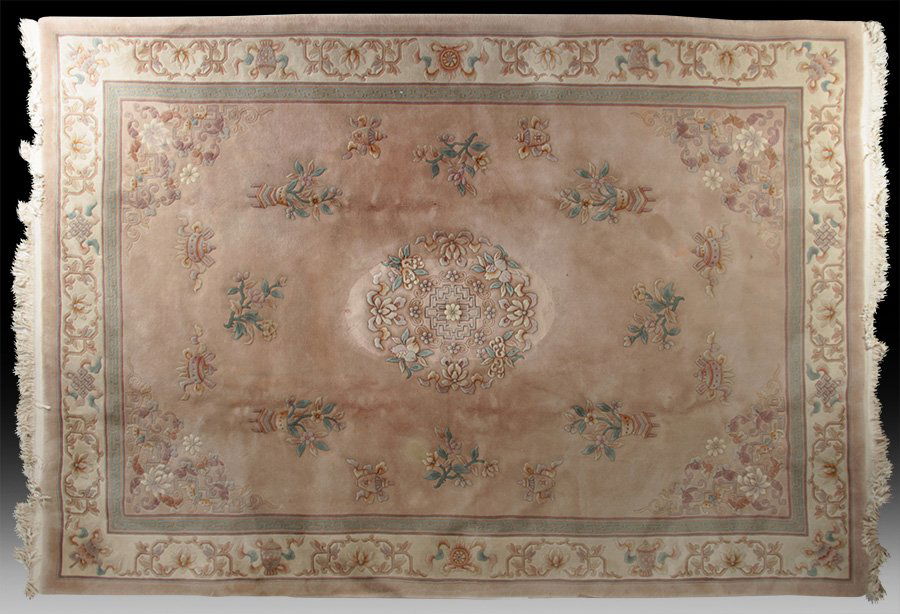 LARGE ROOM SIZED CHINESE STYLE RUG (1 of 4)