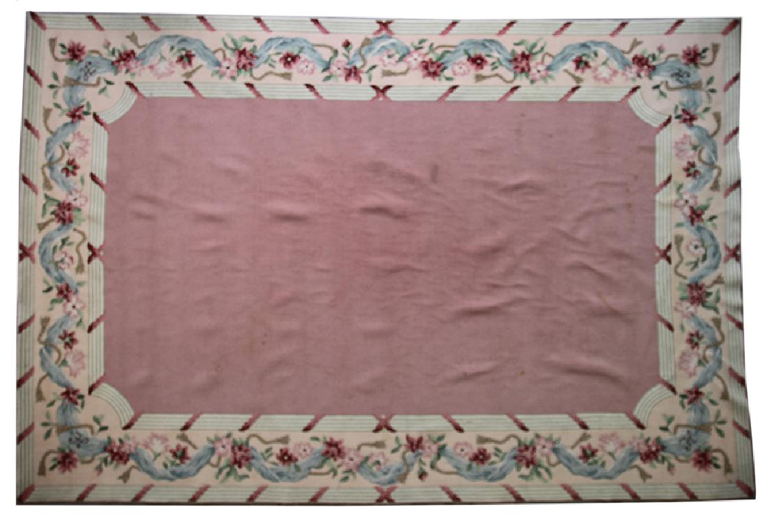 A ROOM-SIZED CUSTOM RUG IN THE FRENCH TASTE (1 of 3)