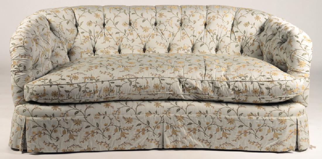 A LABELED STARK UPHOLSTERED COUCH (1 of 4)