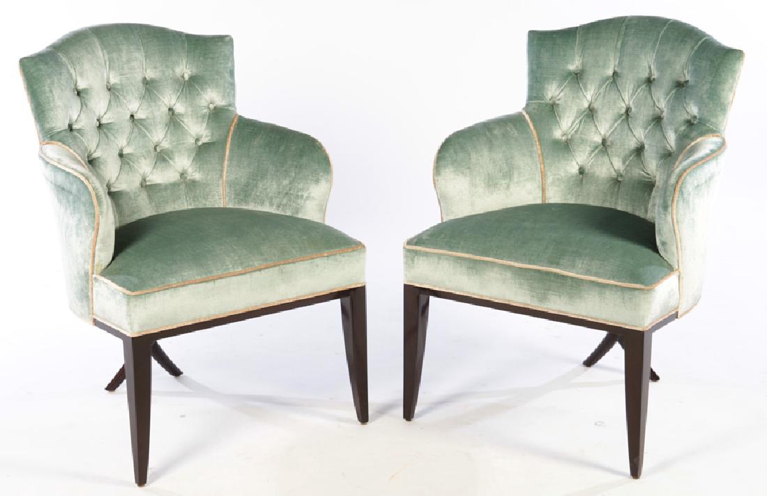 PAIR LABELED CHRISTOPHER GUY ARM CHAIRS (1 of 5)