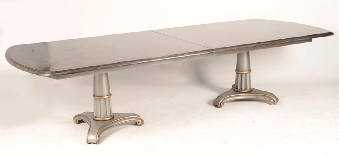 LARGE BURL DINING TABLE 1 LEAF (1 of 5)