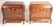 PAIR LABELED HENREDON SIDE CABINETS OR COMMODES