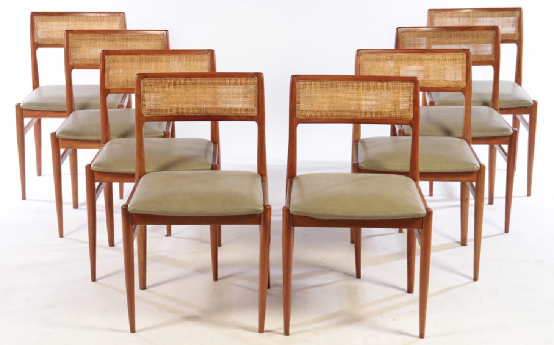 SET OF 8 MID CENTURY MODERN DINING CHAIRS 1960 (1 of 5)