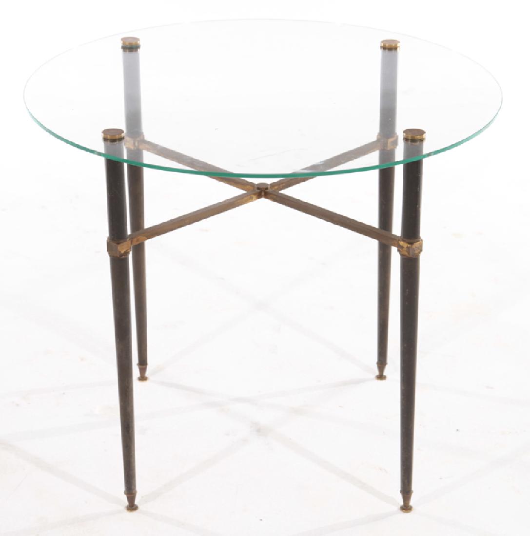 FRENCH MID CENTURY MODERN SIDE TABLE CIRCA 1960 (1 of 4)