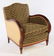 PAIR ART DECO UPHOLSTERED CLUB CHAIRS 1935 - 2