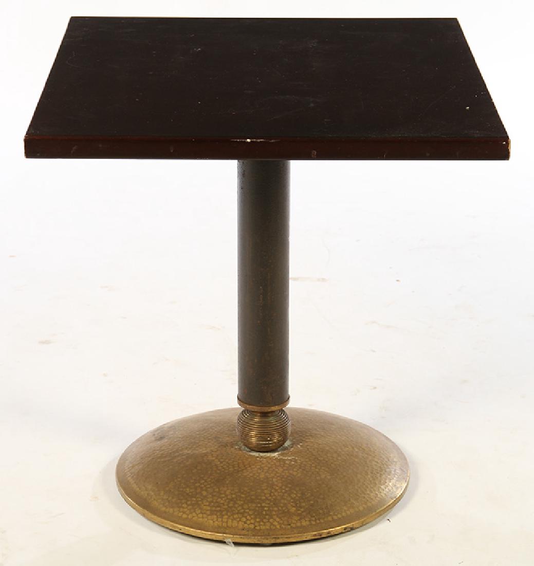 LACQUERED TOP PUB TABLE ST. GERMAIN 1940 (1 of 3)