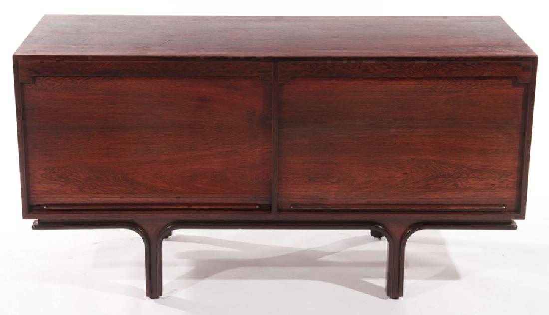 GIANFRANCO FRATINNI ROSEWOOD 4 DRAWER SERVER 1960 (1 of 6)