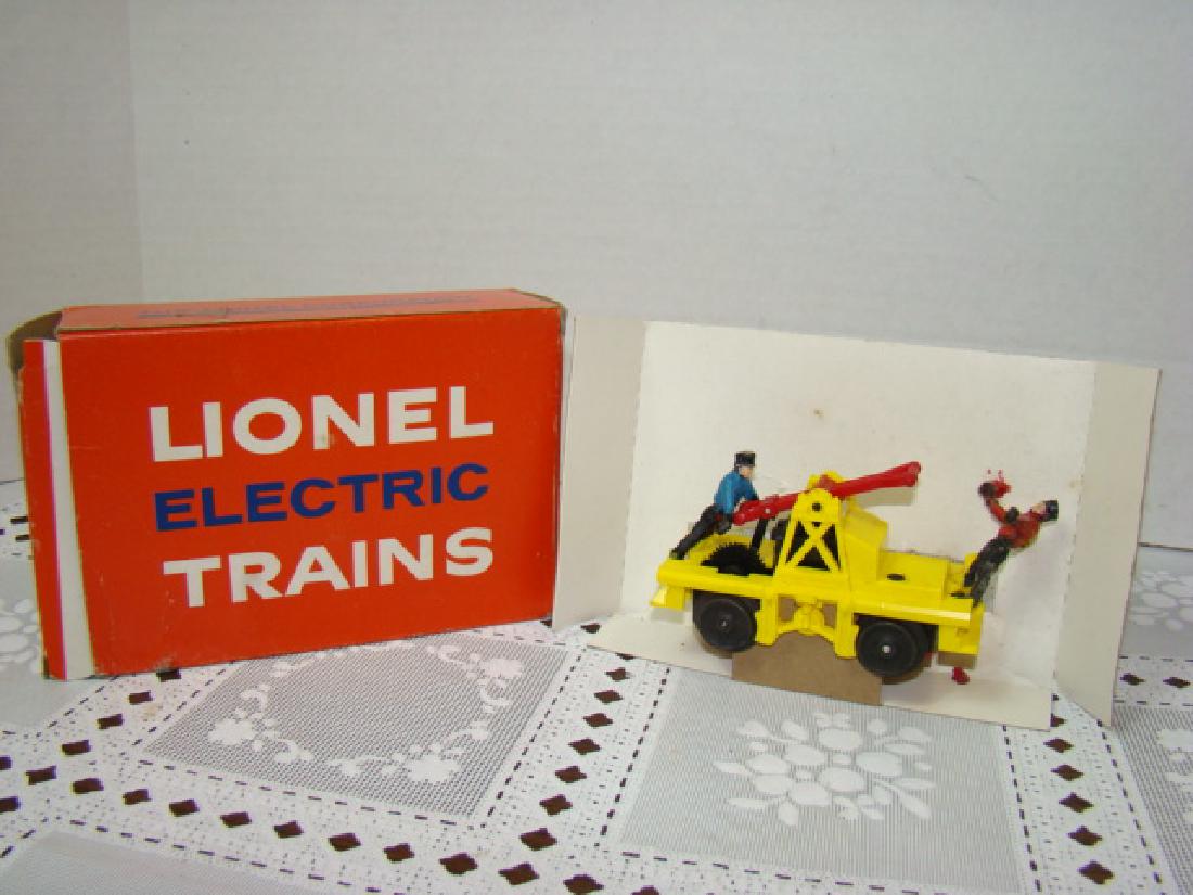 O SCALE  MOTORIZED HAND CAR  BY LIONEL - IN BOX (1 of 7)