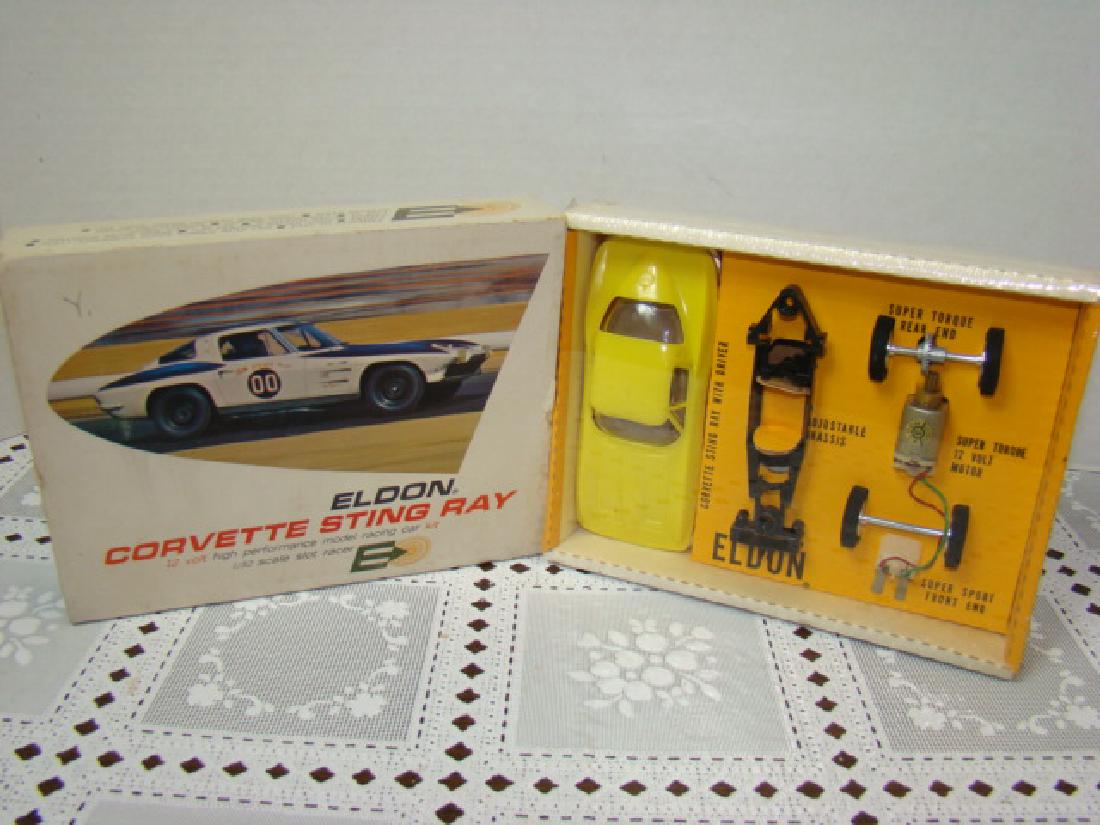 ELDON SLOT CAR - CORVETTE STING RAY - NIB (1 of 6)