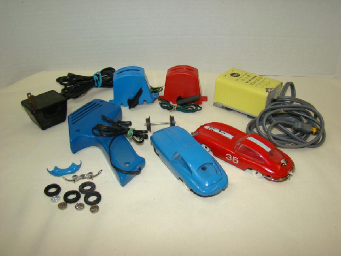 MIXED SLOT CAR LOT-GILBERT-ELDON & POWER PASSERS (1 of 10)