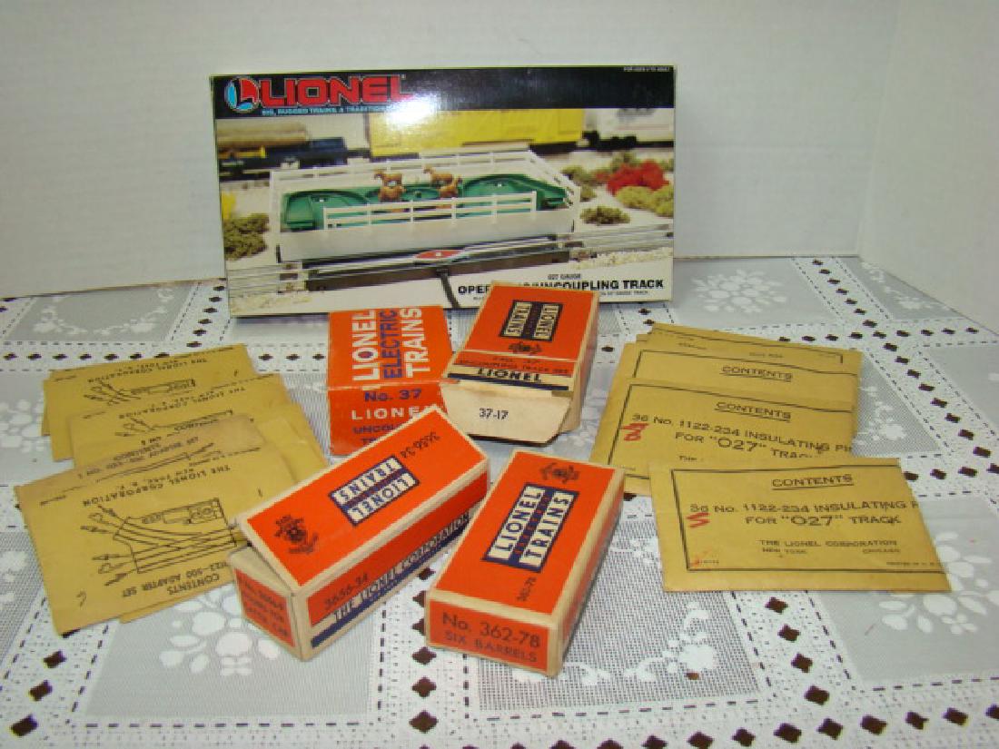 LIONEL ACCESSORIES-UNCOUPLING TRACK SETS-22-500 AD (1 of 8)