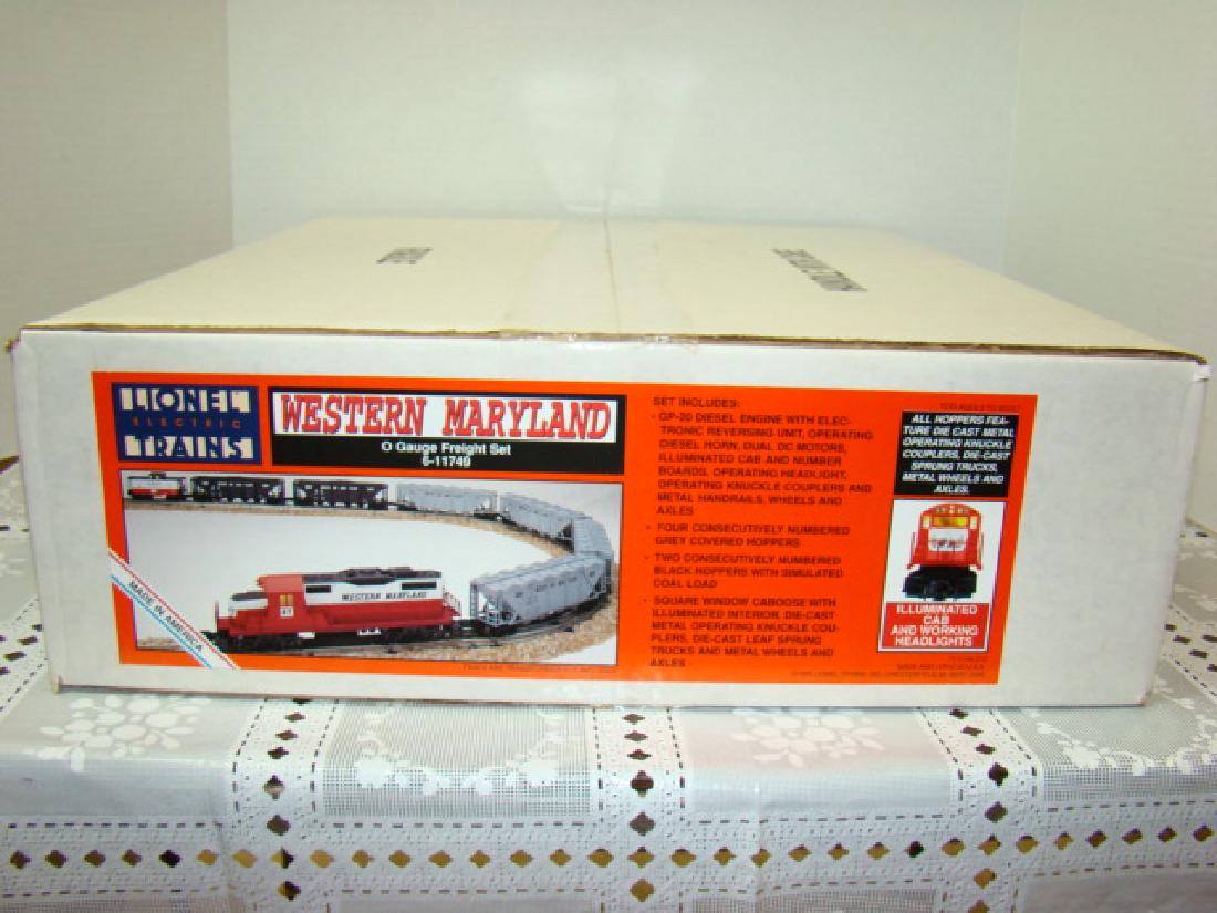 LIONEL WESTERN MARYLAND TRAIN SET SEALED IN ORIGIN (1 of 6)