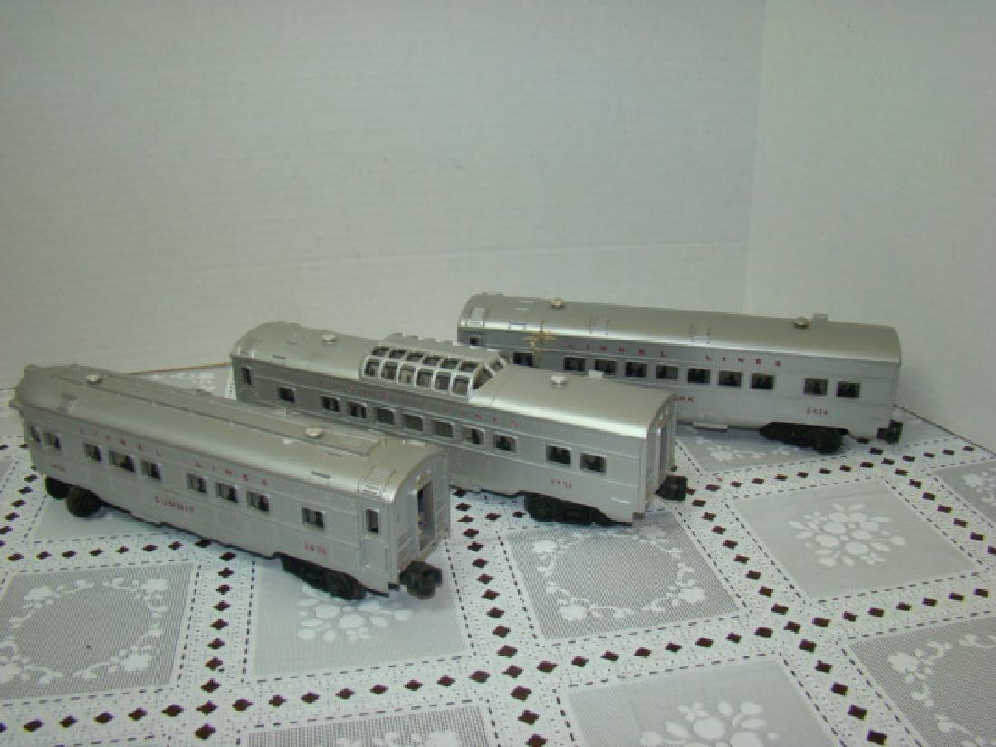 3 LIONEL LINES PASSENGER & OBSERVATION CARS (1 of 5)