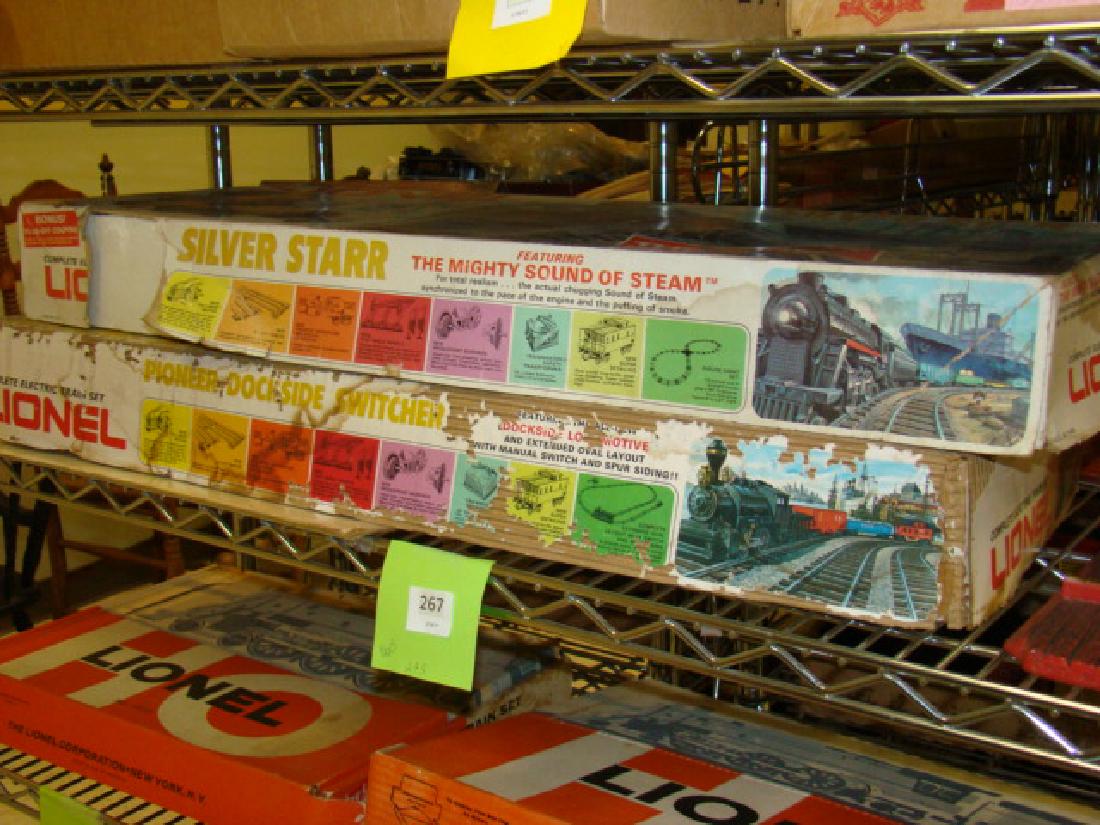 LIONEL PARTIAL SILVER STAR & PIONEER DOCKSIDE SETS (1 of 6)