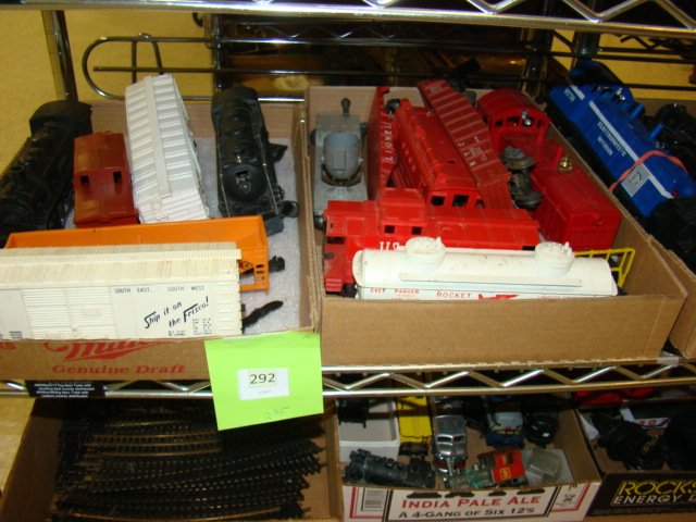 FRISCO BOX CAR-ROCKET FUEL CAR AND MORE TRAINS (1 of 7)