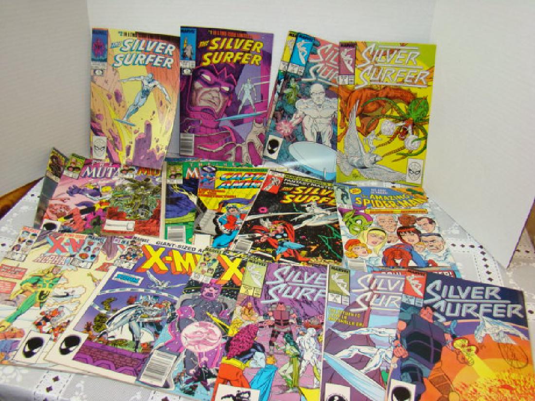 VARIOUS COMIC BOOKS-AMAZING SPIDERMAN-XMEN-SILVER (1 of 4)