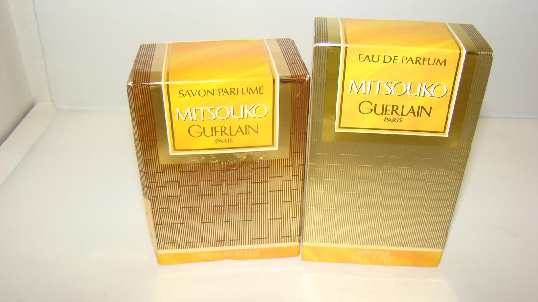MITSOUKO OF GUERLAIN PARIS EAU DE PERFUM AND SOAP (1 of 4)