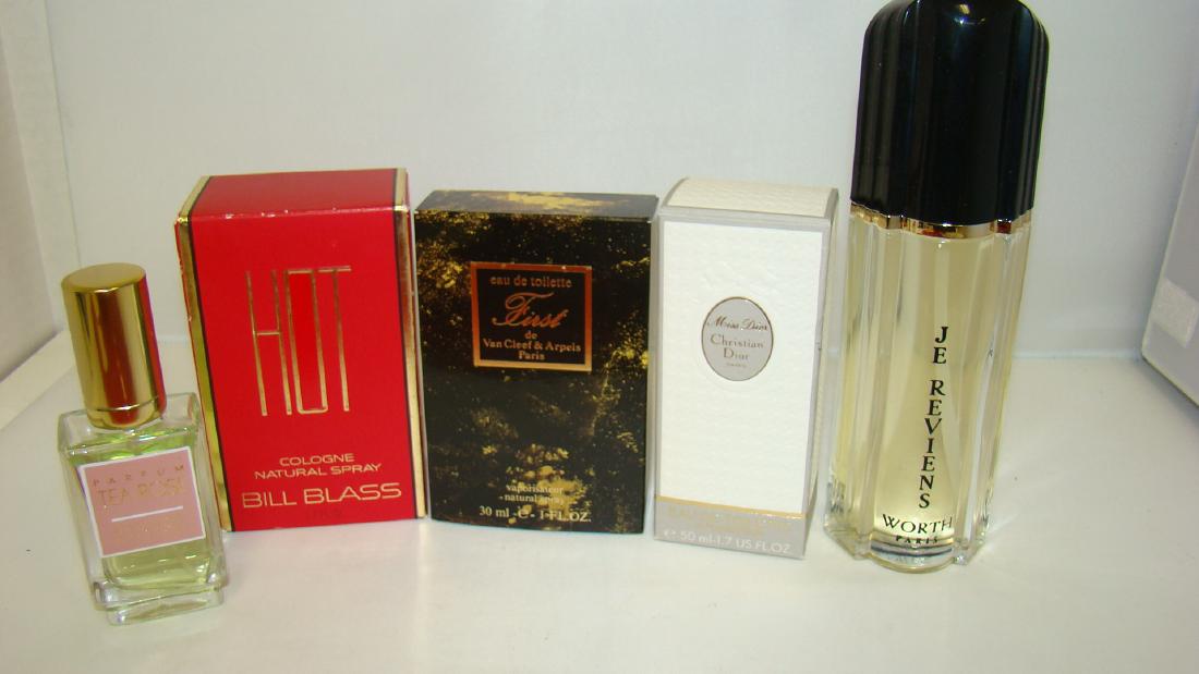 NEW AND VINTAGE COLLECTION OF PERFUMS (1 of 5)