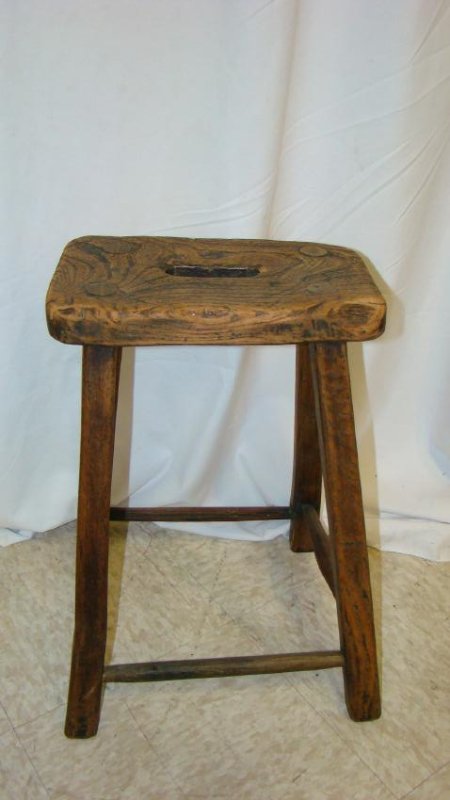 PRIMATIVE AMERICAN STOOL (1 of 7)