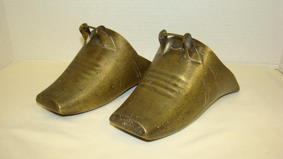 PAIR OF ANTIQUE BRASS STIRRUPS (1 of 9)