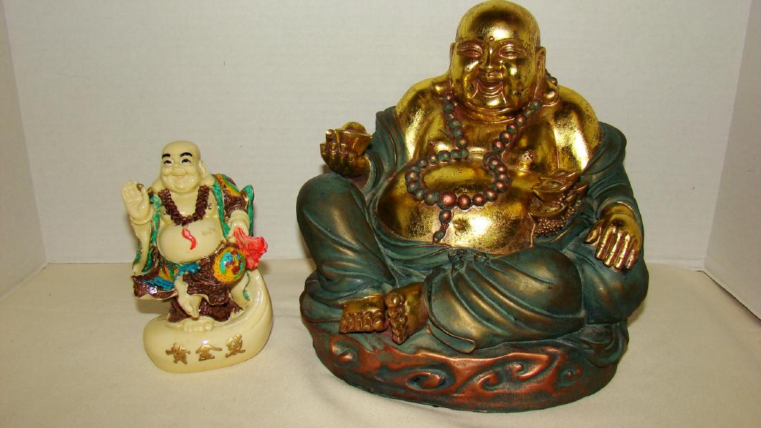 TWO BEAUTIFUL BUDDAH STATUES (1 of 7)